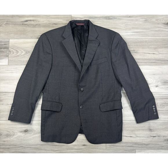Graham & Gunn Bespoke‎ Men’s Grey Pinstripe Wool Suit Sz 42 R Pants 33x27 2012 - Picture 2 of 16